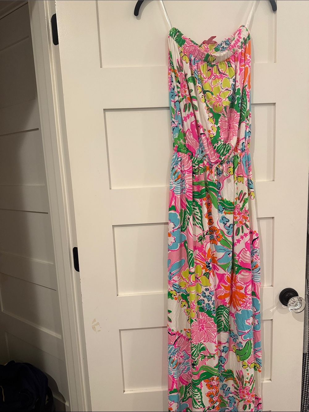 Lilly Pulitzer for Target Strapless Multicolor Floral Maxi Dress